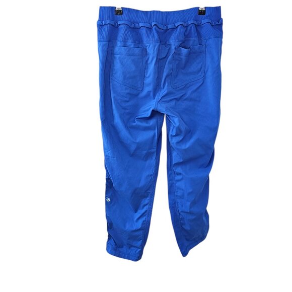 Lululemon Street To Studio Pant, Blue, Pull On, Unlined, Womens, Ankle  Size 12 - Picture 4 of 7